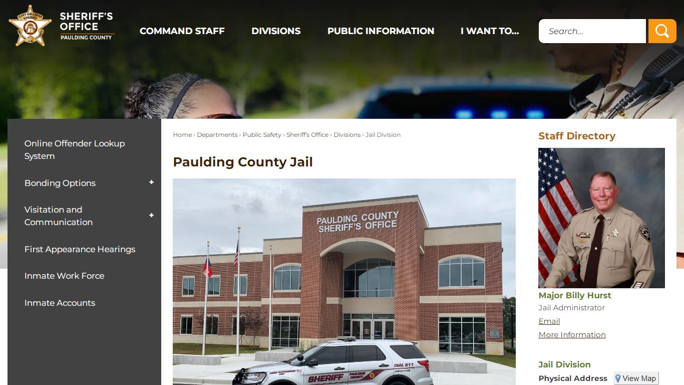 Paulding County Jail | Paulding County, GA